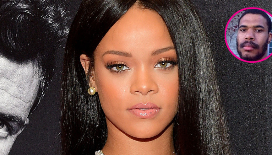 Rihannayı ölümle tehdit eden sapık yakalandı