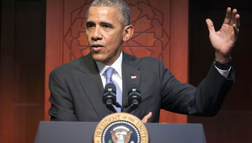 Obama ilk kez bir Amerikan camisinde