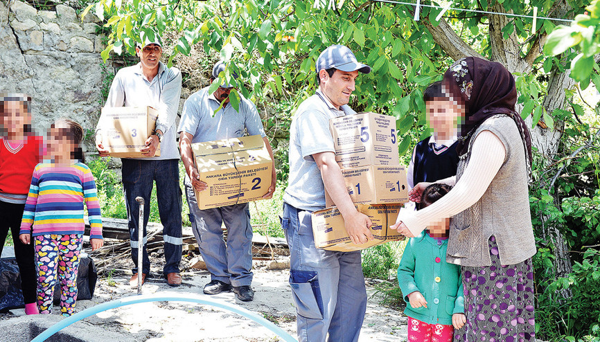 Dar gelirliye 4 milyon 339 bin paket