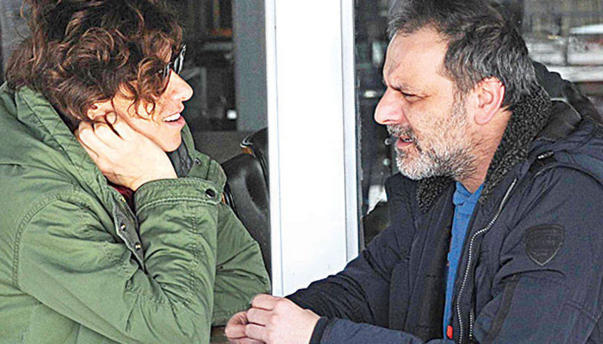 Ozan Güven ile Türkan Derya kahvaltıda