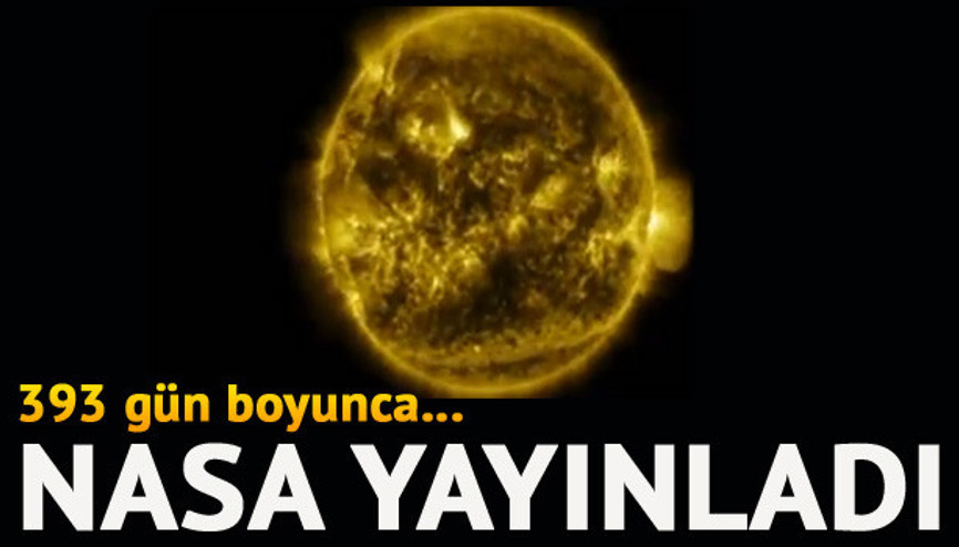 NASA yayınladı