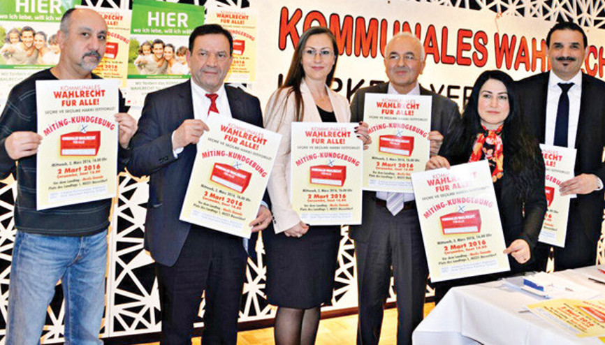 Yerel oy hakkı isteyecekler