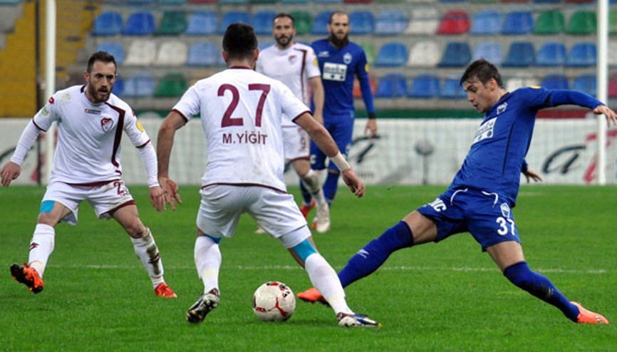 Kayseri Erciyesspor: 1 - Vartaş Elazığspor: 1