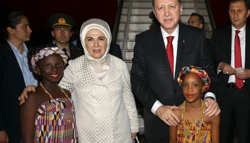 Cumhurbaşkanı Erdoğan Gana’da