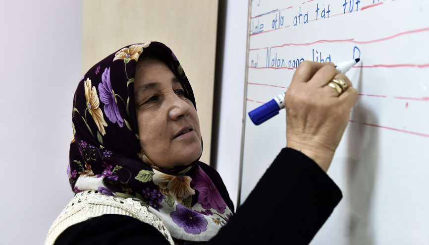 Mamak’ta okumanın yaşı yok