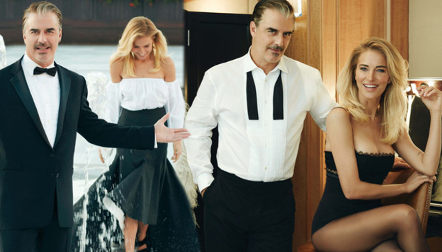 Burcu Esmersoy ile Chris Noth Türkiyede buluştu