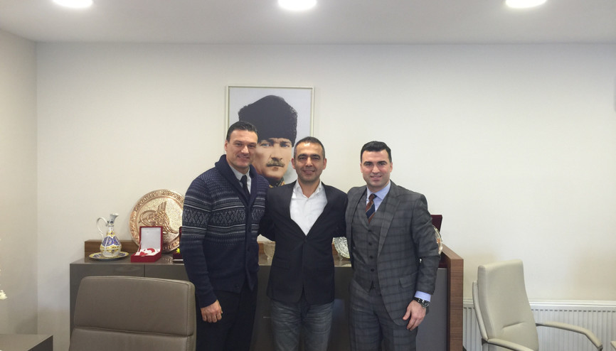 Hakan Ünsal ve Alpaydan Kuddusi Müftüoğluna ziyaret