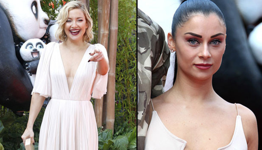 Kung Fu Panda 3ün galasında şıklık yarışı