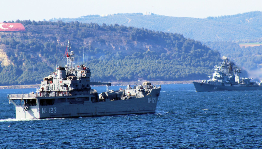 Çanakkale Boğazında tehlikeli yakınlaşma