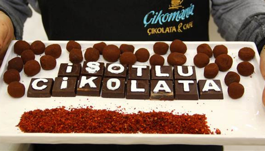 Mersinli girişimci isotlu çikolata üretti