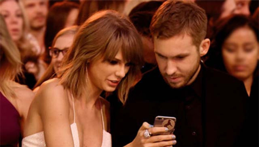 Taylor Swift sevgilisi Calvin Harris ile aşk tazeledi