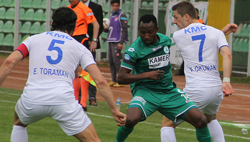 Giresunspor: 3 - Kayseri Erciyesspor: 3