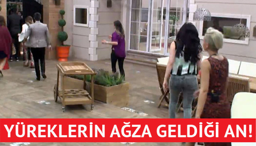 Yüreklerin ağza geldiği an