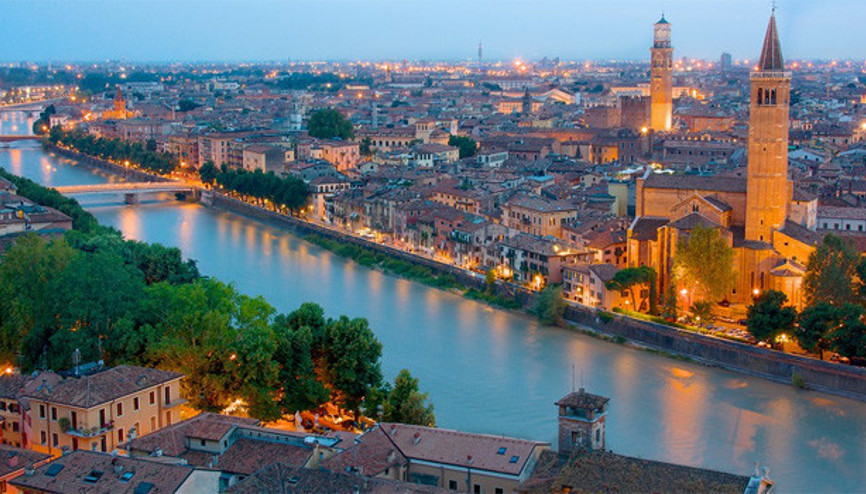 Romeo ve Julietin romantik şehri Verona