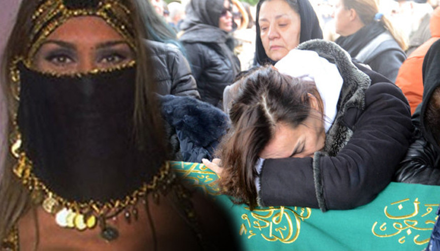 Mezdeke dansçısı Aynur Kanbur son yolculuğuna uğurlandı