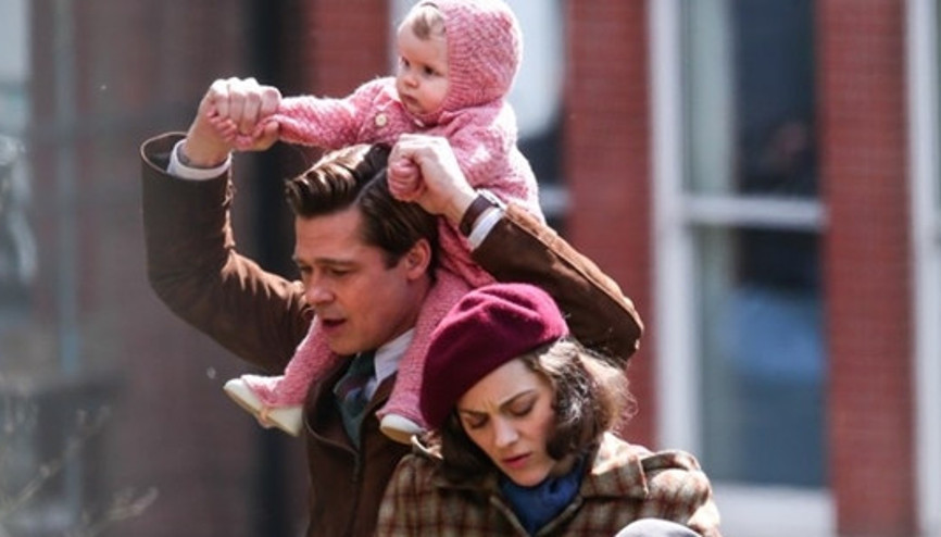 Brad Pitt ve Marion Cotillardlı filmden görseller