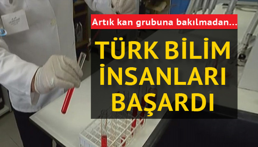 Türk bilim insanları başardı
