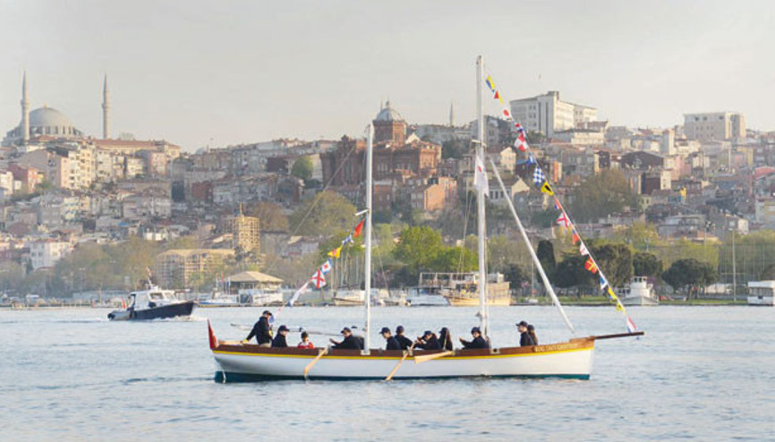 5 çifte yelkenli filika Haliç’te