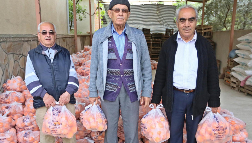 Büyükşehir’den üreticiye destek