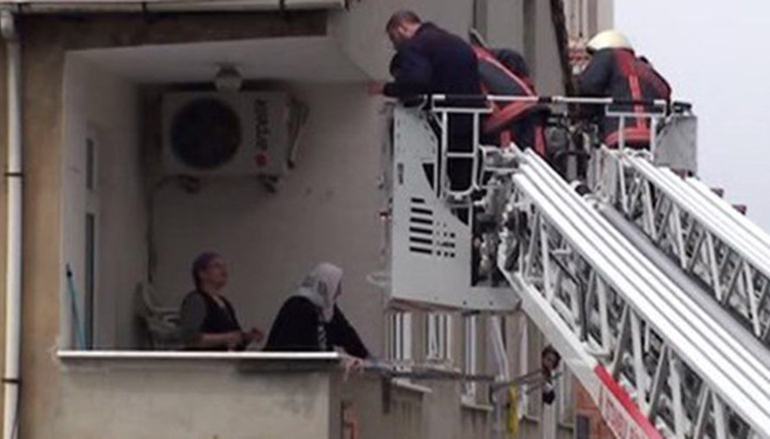 Rehineleri gazlı müdahale kurtardı