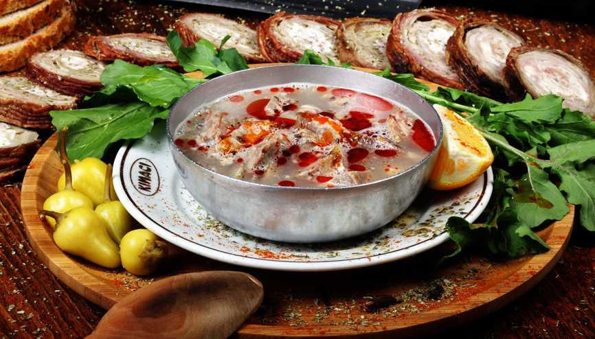 Lezzetli bir sakatat çorbacısı: Kınacı