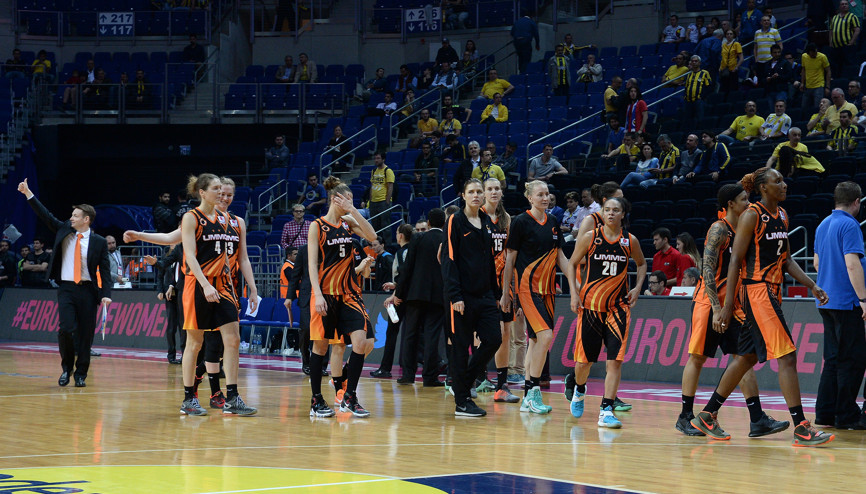 USK Prag: 72 - UMMC Ekaterinburg: 78