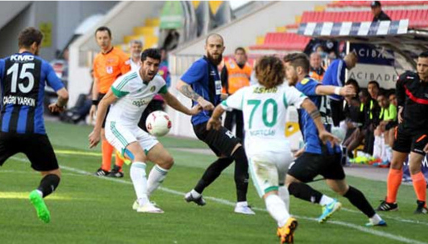 Kayseri Erciyesspor 1-3 Şanlıurfaspor