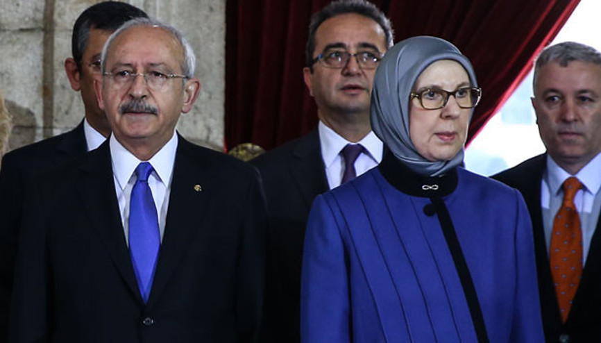 Anıtkabirde dikkat çeken ayrıntı
