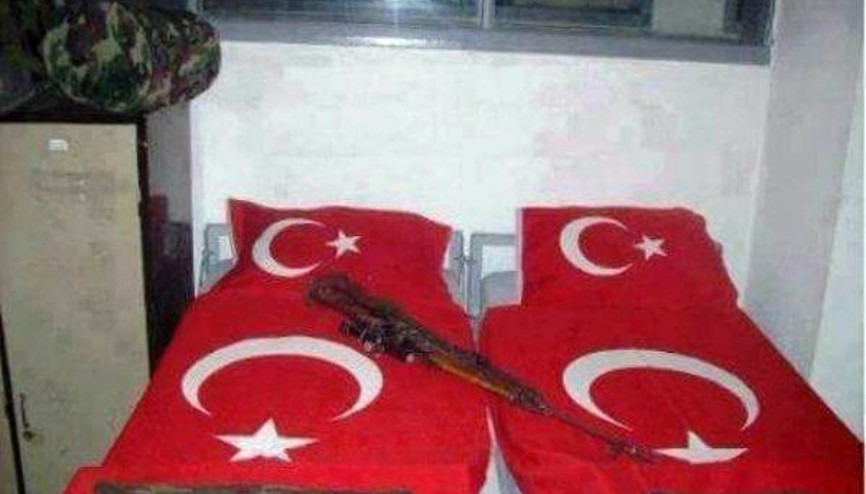 Koğuşta çok acı görüntü