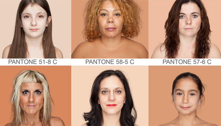 İnsan renklerinden Pantone kataloğu