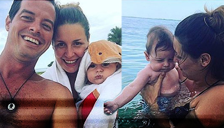 Zeynep Kırşan oğlu Efe ile Dominike gitti