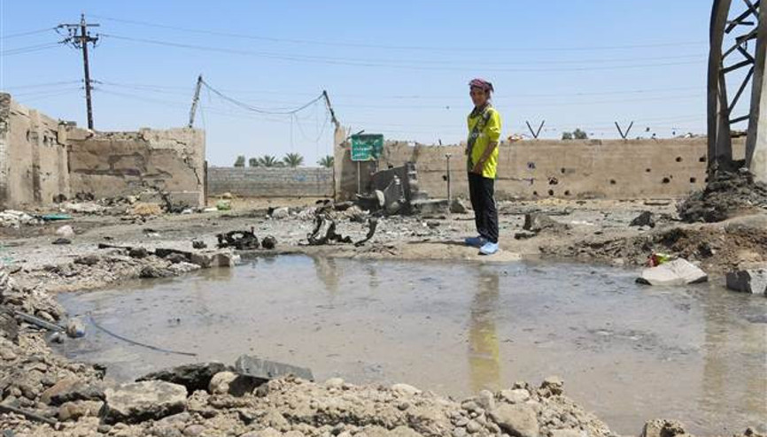 Bağdatta korkunç manzara