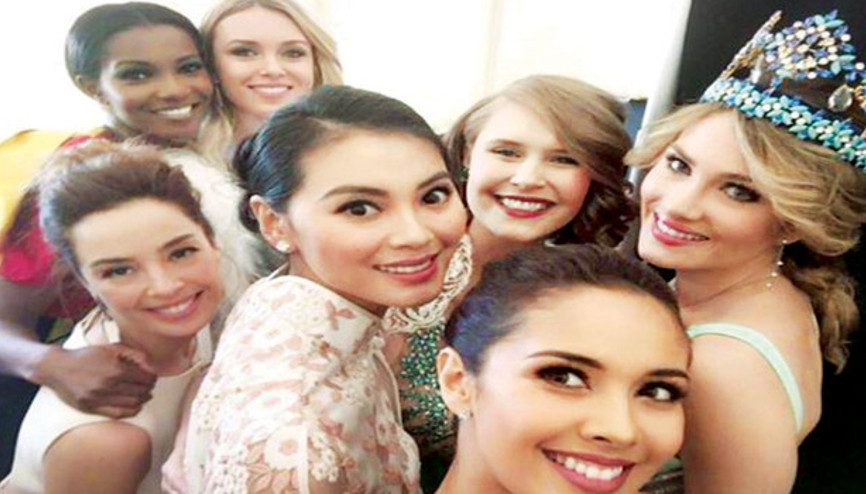 Azra Akın Miss World güzelleriyle buluştu