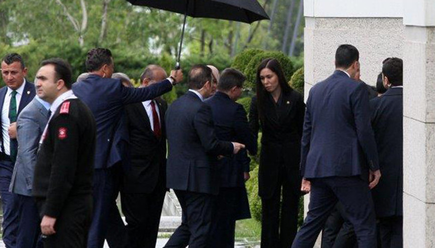 Vekiller AK Parti MYK toplantısı için Genel Merkezde