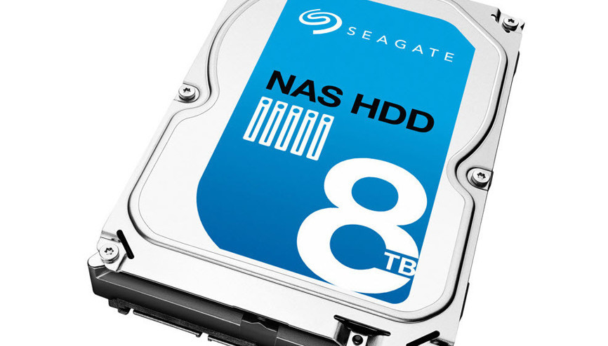 Seagateten 8 TBlık NAS disk