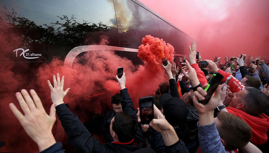 Liverpool karnaval yerine döndü