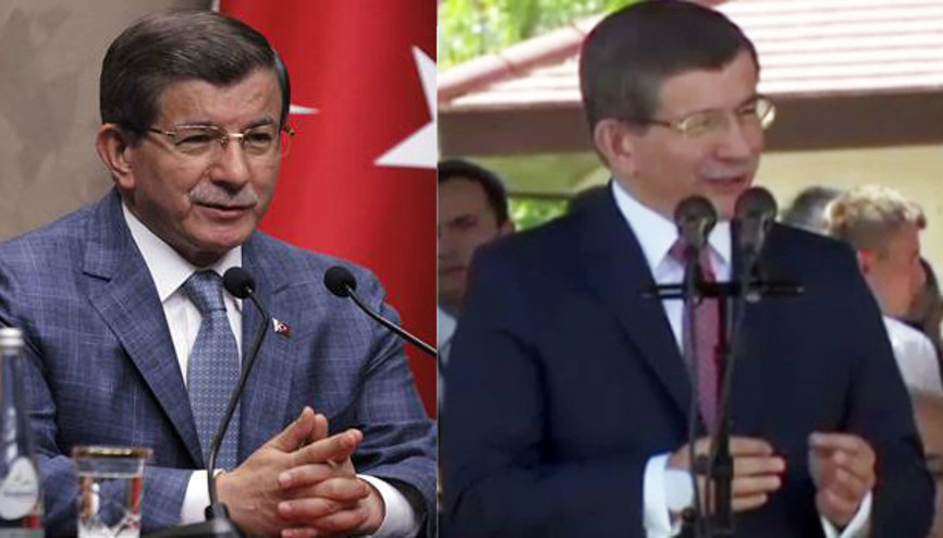 Başbakan Davutoğlunun eline ne oldu