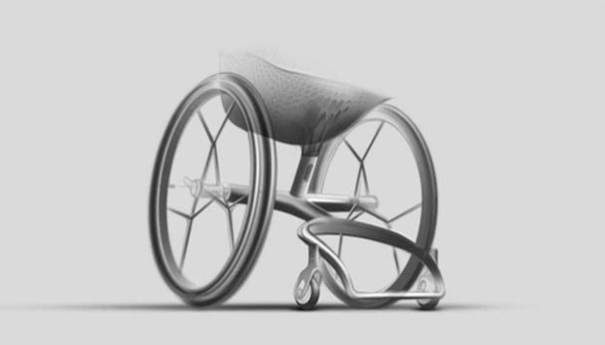 Dünyanın ilk 3D baskı kişiye özel tekerlekli sandalyesi