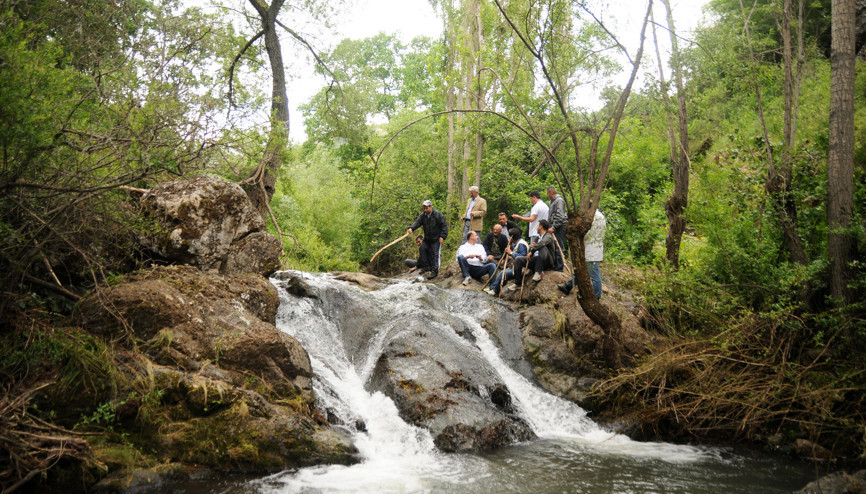 Kıbrıs Kanyonu’nda trekking hazırlığı