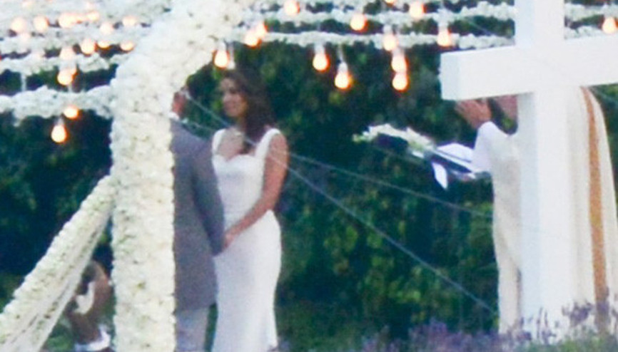 Eva Longoria böyle evlenmiş