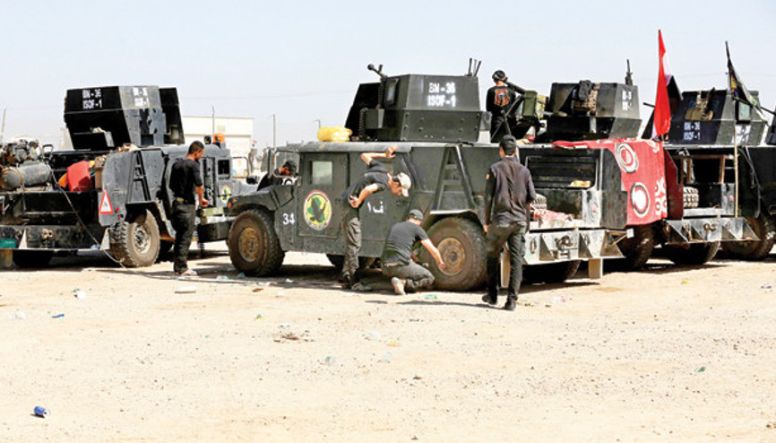 Irak güçleri Felluce’de ilerliyor