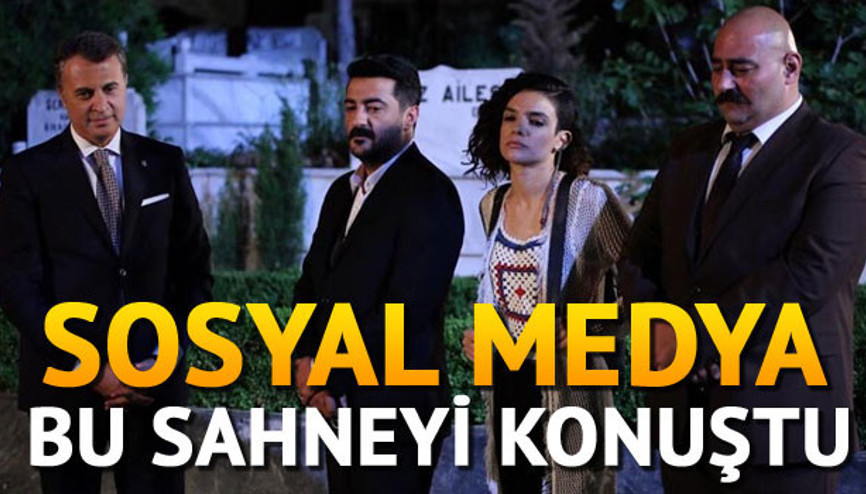 Sosyal medya bu sahneyi konuştu