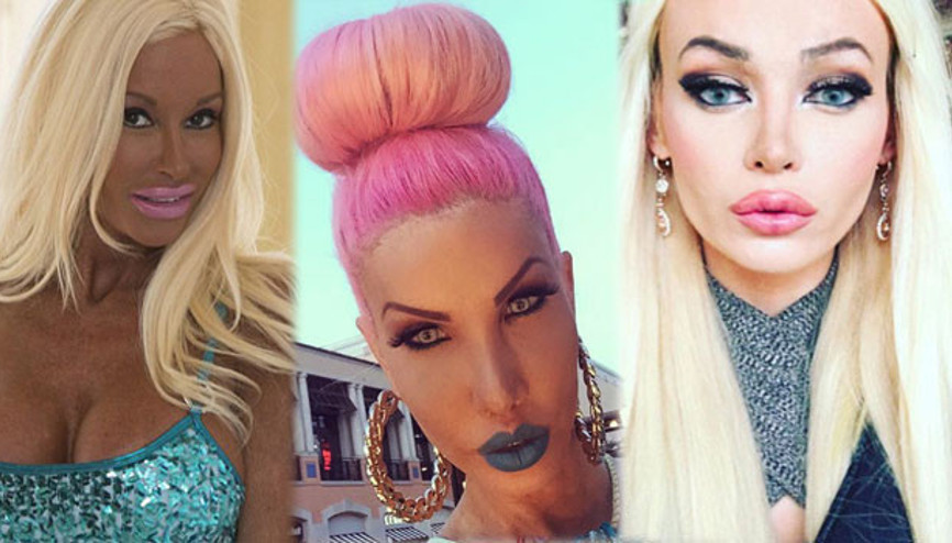 Barbie bebeğe benzemek için servet harcadılar Barbie bebeğe benzemek için servet harcadılar