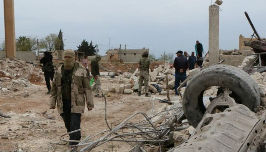 ABD Marede Suriyeli muhaliflere havadan silah yardımı yaptı
