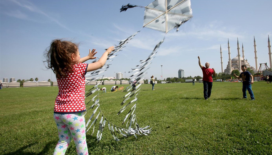 Sevgi Evlerinde yaşayan çocuklar eğlendi Sevgi Evlerinde yaşayan çocuklar eğlendi