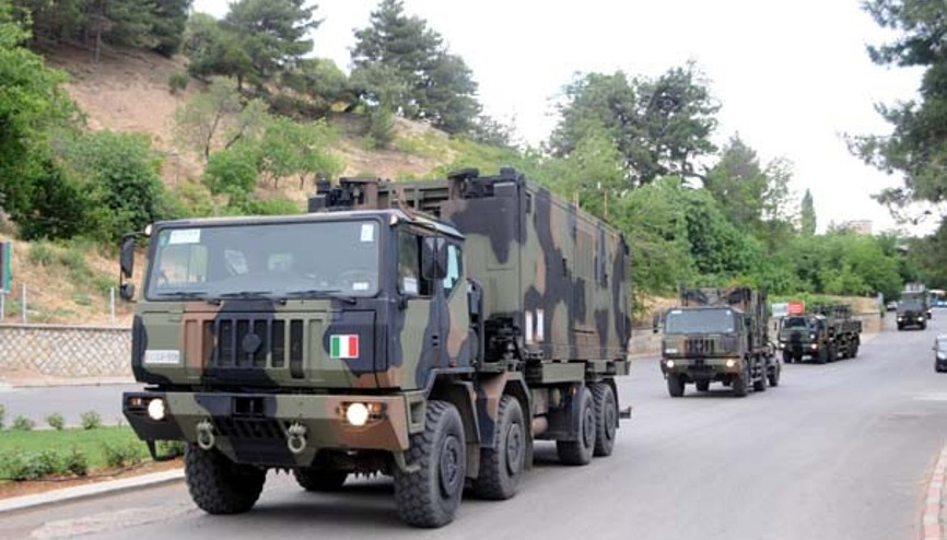 İtalyan askerleri Kahramanmaraşta