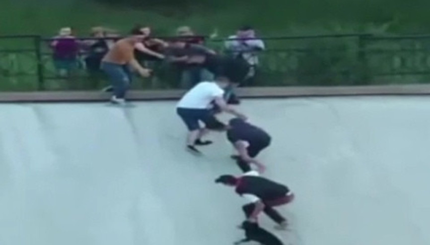 Kazakistanda örnek kurtarma operasyonu