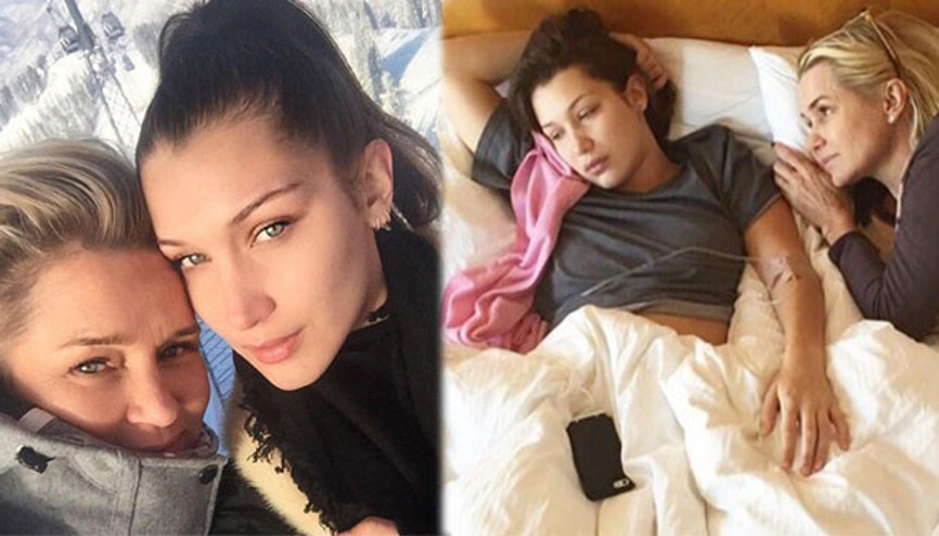 Bella Hadidden annesine: Sana yardım edemediğim için sürekli ağlardım