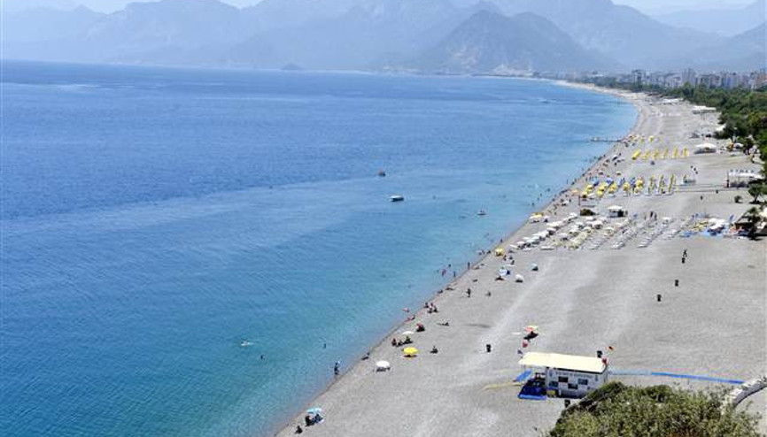 Dünyaca ünlü sahil bomboş