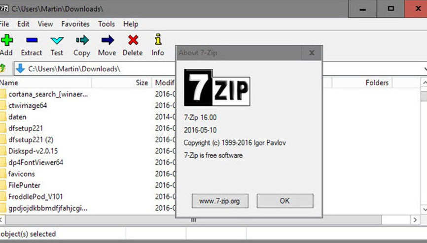 Dosyalarınızı 7-zip ile sıkıştırıp küçültün